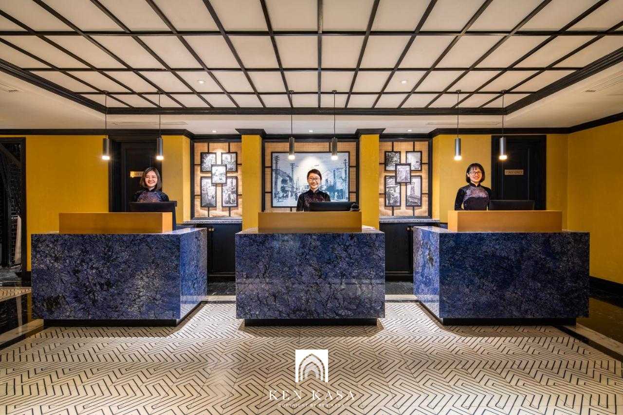 Sảnh đ&oacute;n tiếp tại Solaria Hotel Hanoi